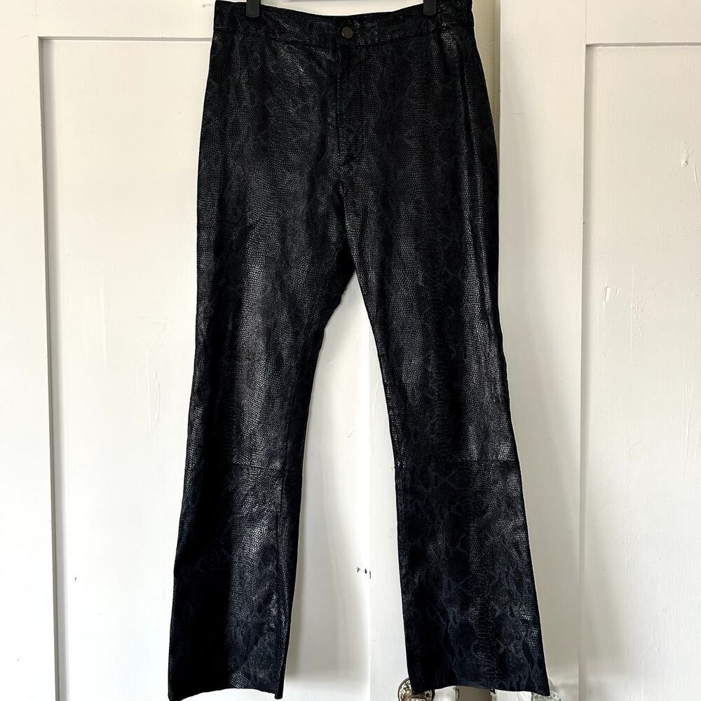 Wilson's Leather snake print pants